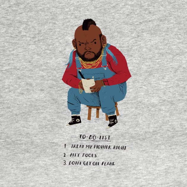 Mr T to-do-list by Louisros